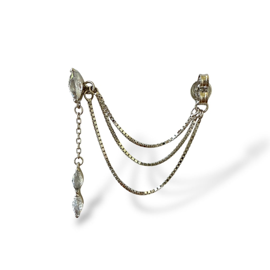 Simi Drop Chain Küpe