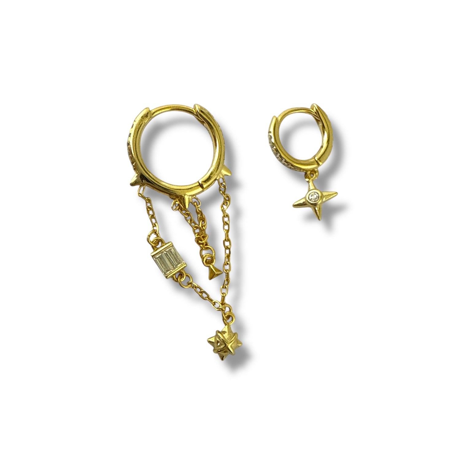 Simi Asimetrik Küpe Set