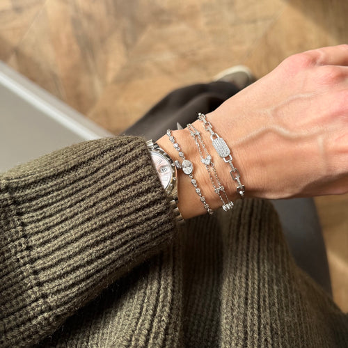 Merry Oval Taşlı Bileklik