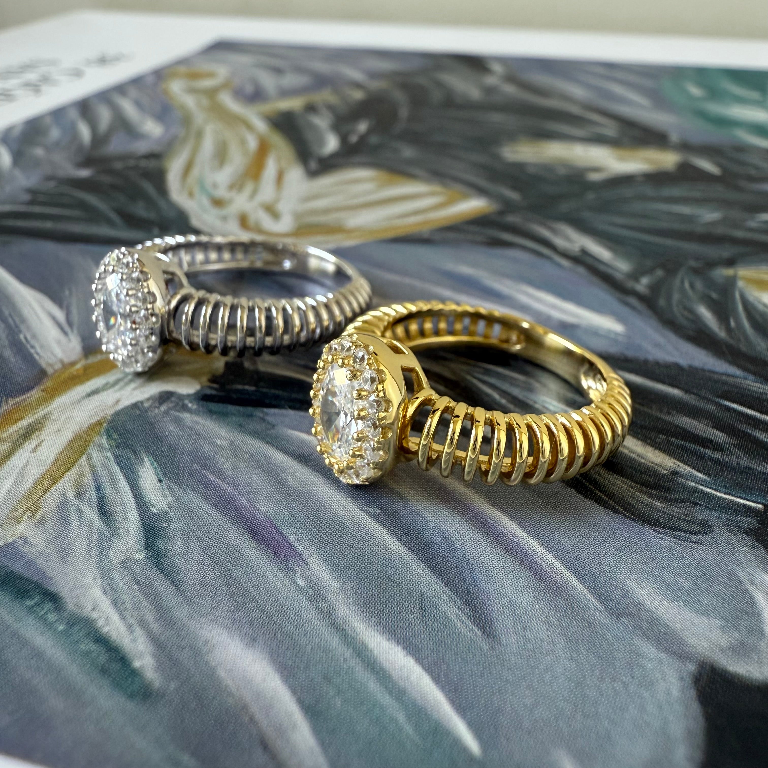 Spring Tektaş Yüzük