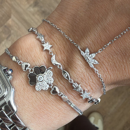 Leris İtalyan Yonca Bileklik