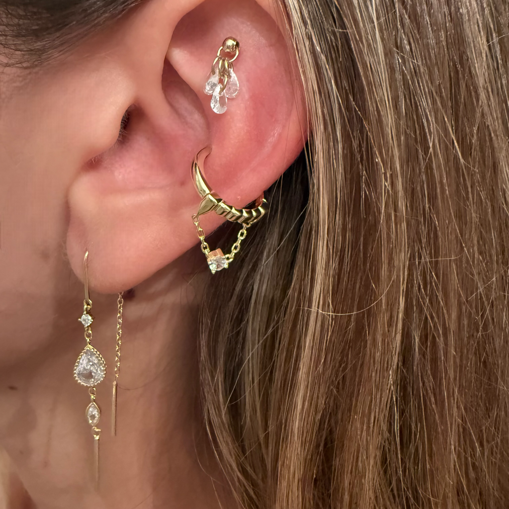 Tektaş Halka Piercing