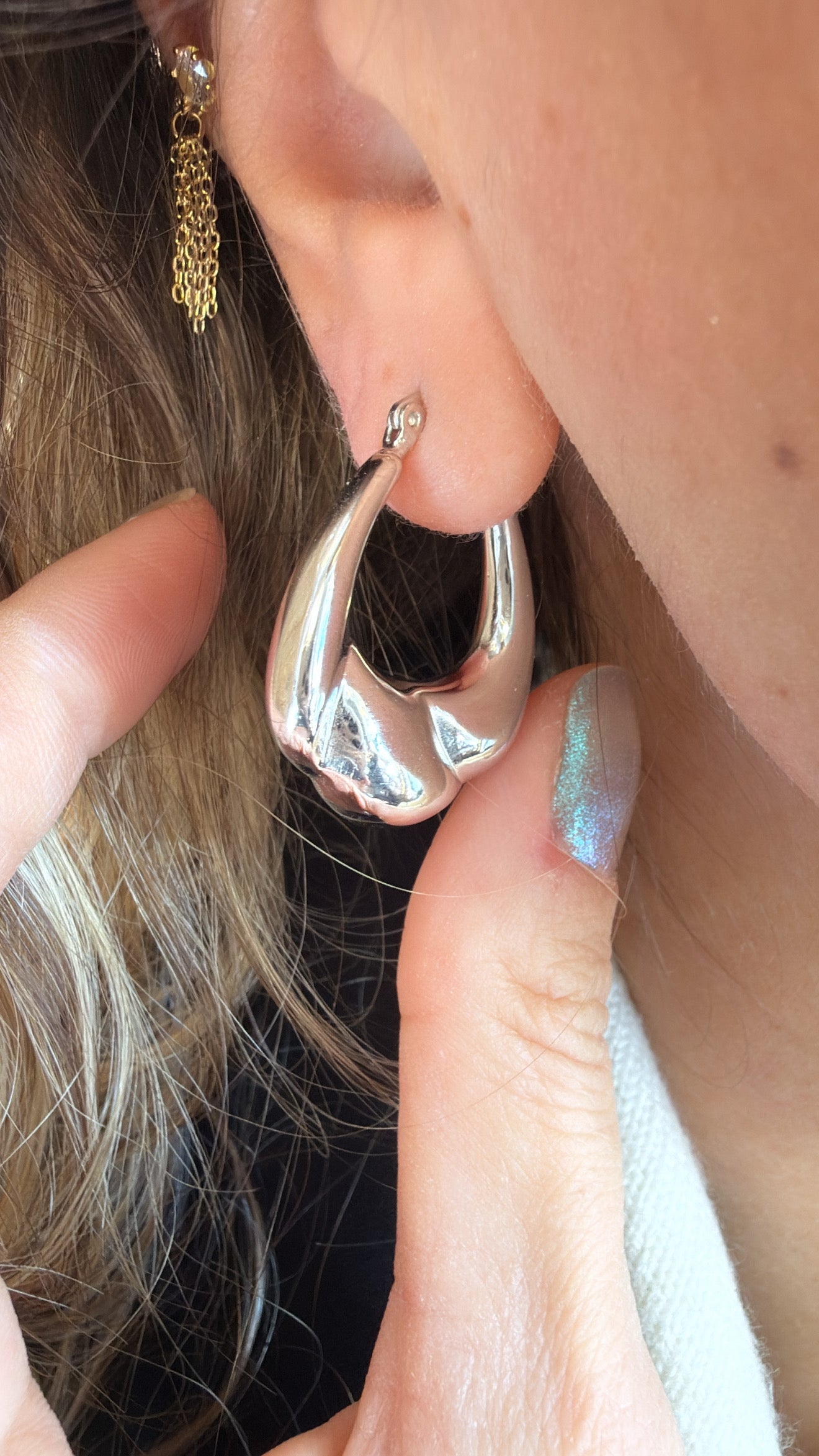 Merry Shell Halka Küpe