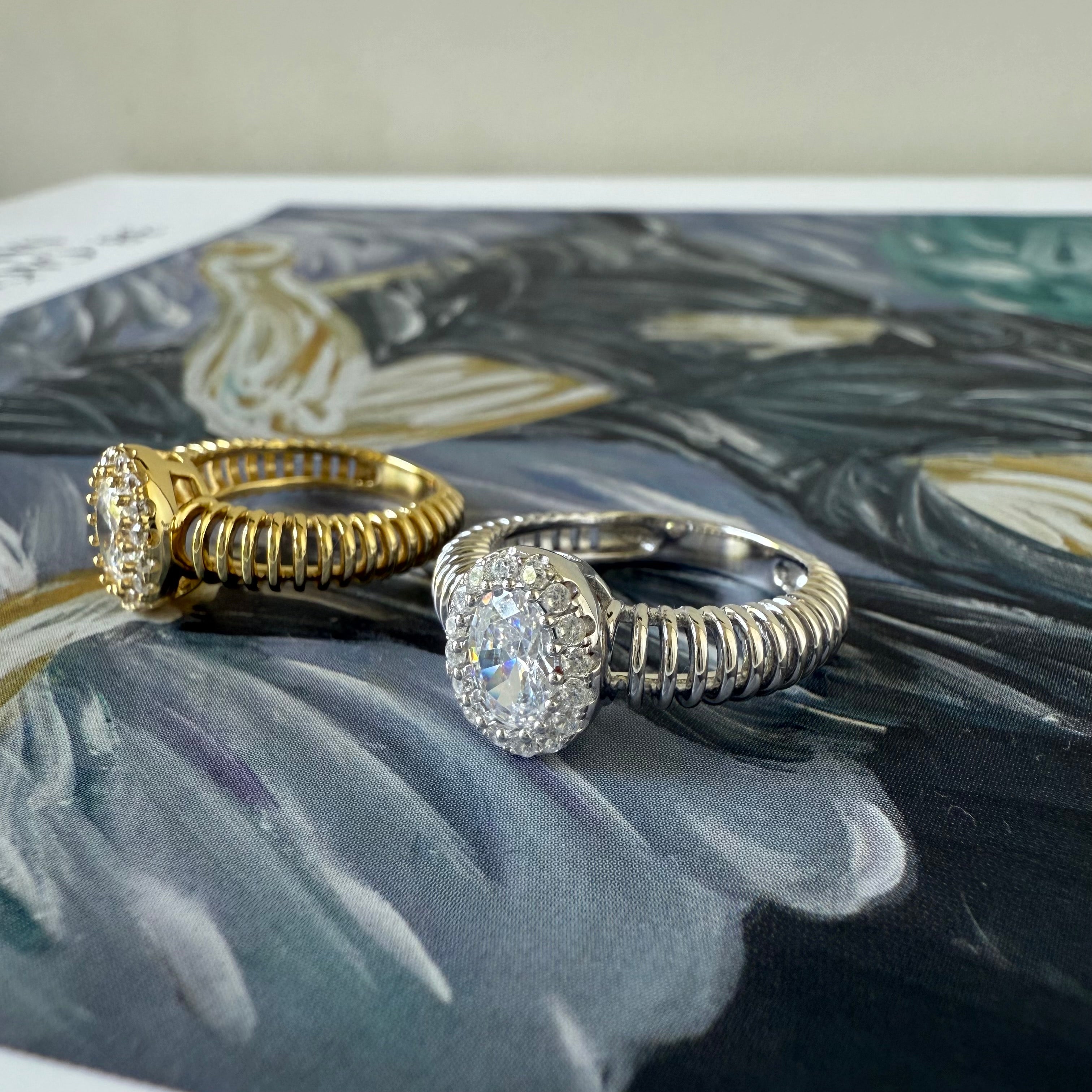 Spring Tektaş Yüzük