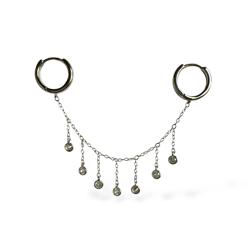 Ara Zincirli Shakira Halka Küpe