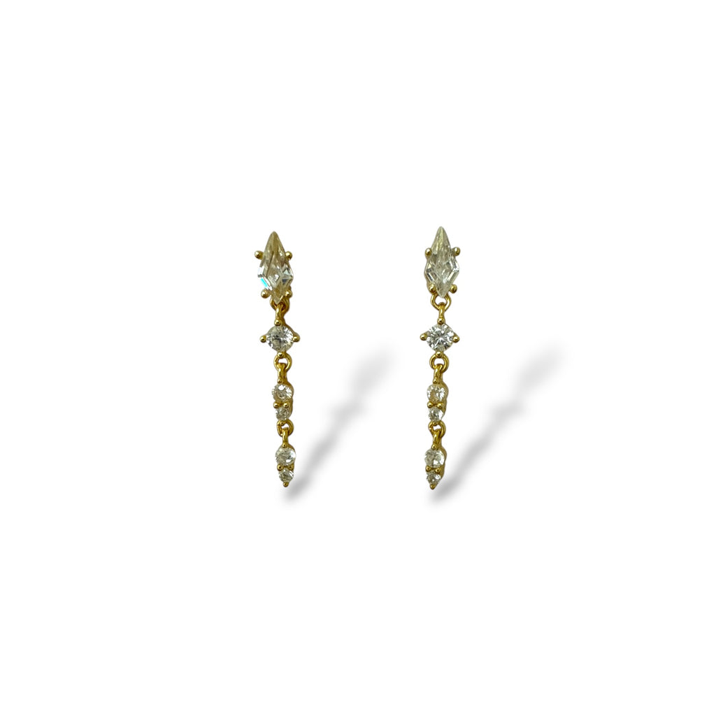 Simi Çıtır Taşlı Küpe