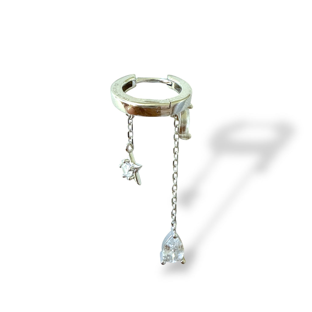 3 Charmlı Halka Piercing