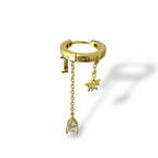 3 Charmlı Halka Piercing