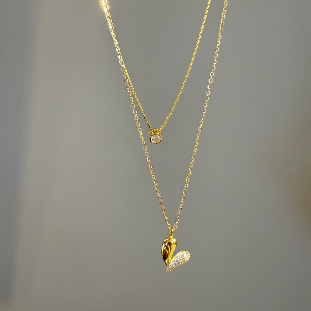 Leris Mini Tektaş Choker Kolye