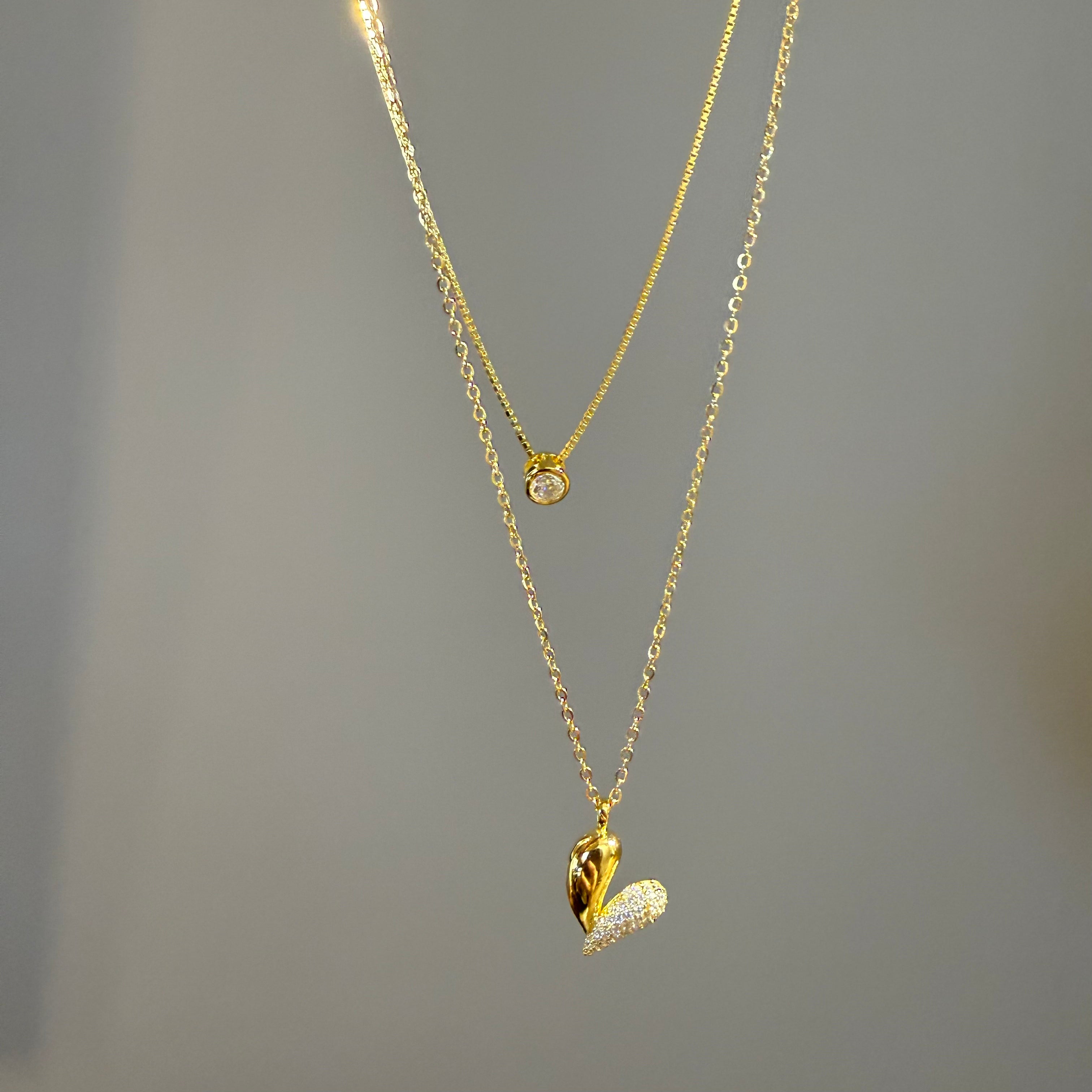 Leris Mini Tektaş Choker Kolye