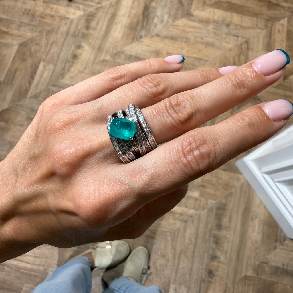 Aura Paraiba Diva Yüzük