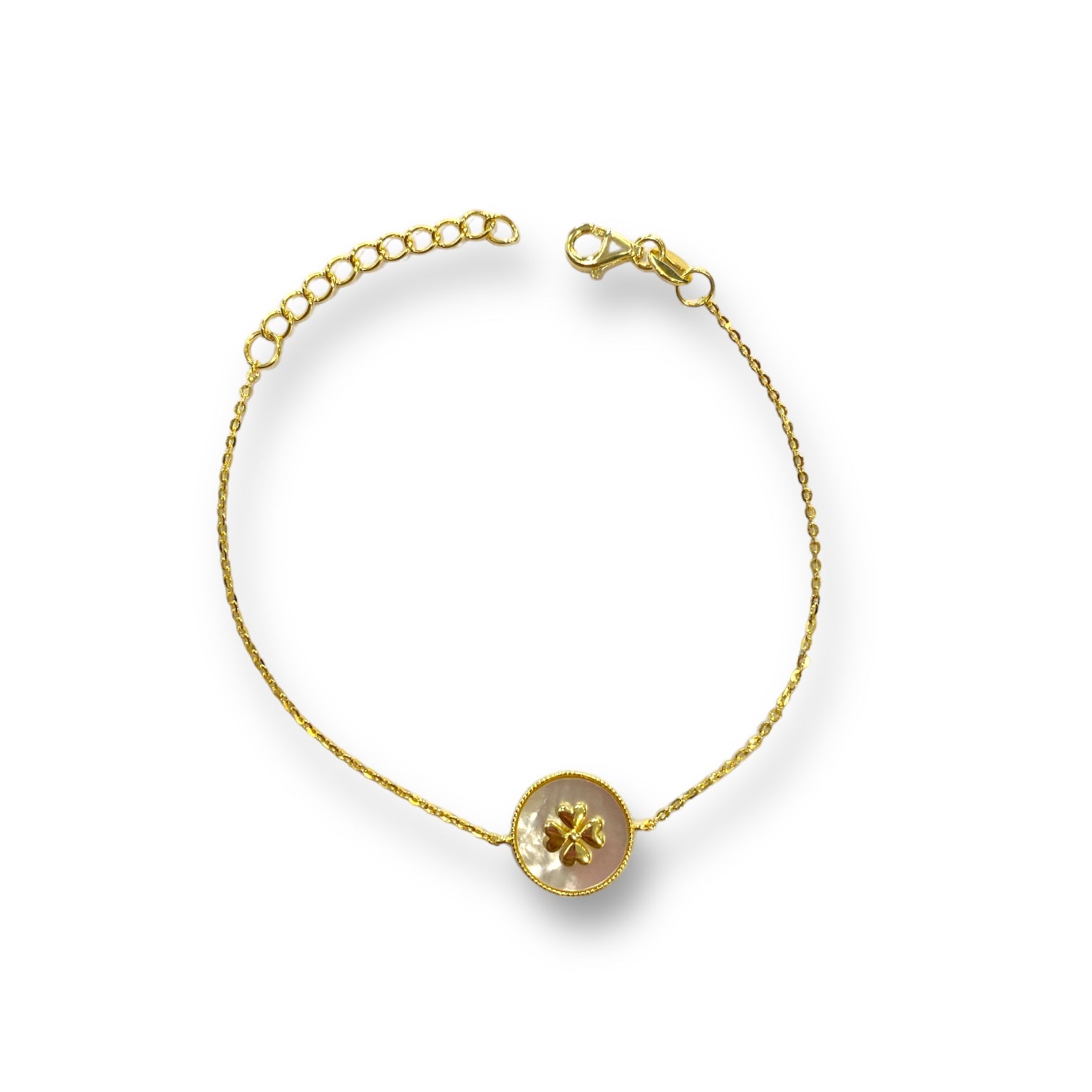 Sedefli Yonca Bileklik