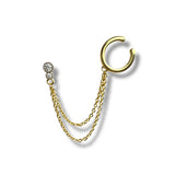 Zincirli Drop Küpe