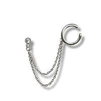 Zincirli Drop Küpe
