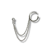 Zincirli Drop Küpe