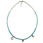 Sunny Kolye Kristal Mavi