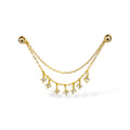 Iza Drop Chain Küpe