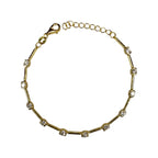 Iza Taşlı Düz Bileklik