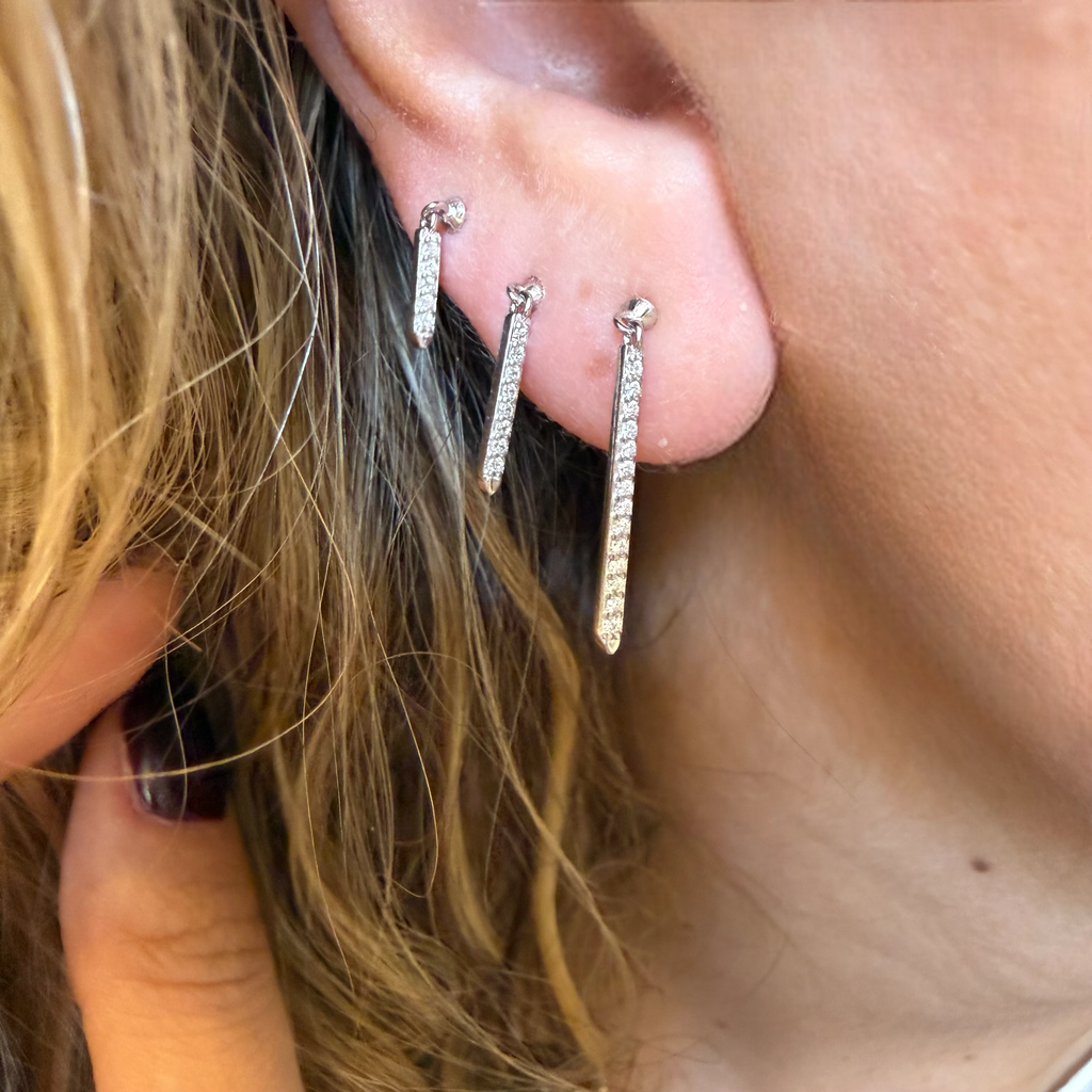 Çizgi Küpe Küçük