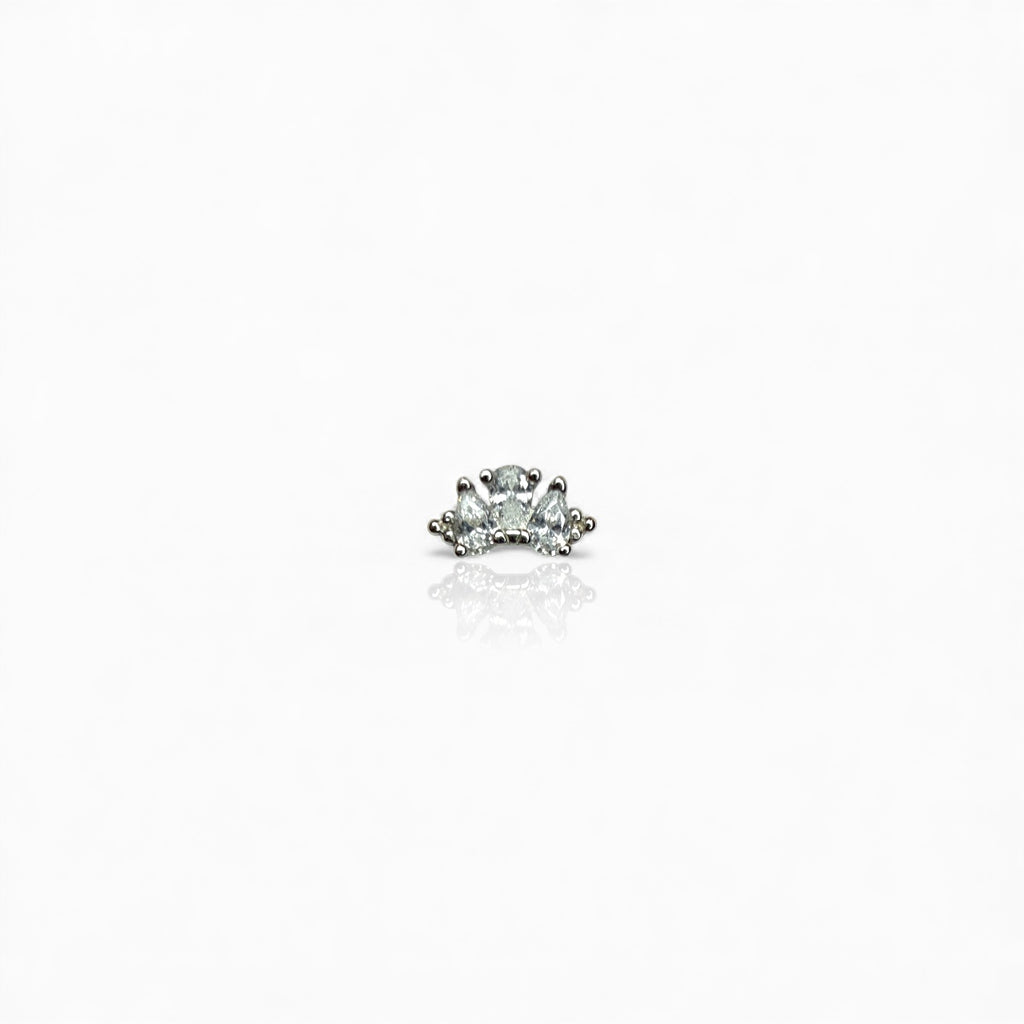 Merry Üçlü Damla Piercing