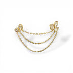 Merry Ara Zincirli Küpe