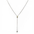 Solitaire Y Necklace
