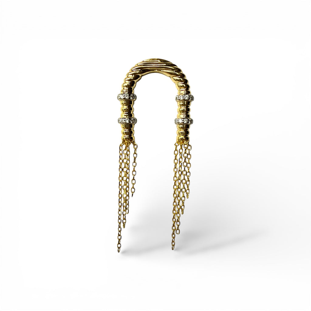 Nova Ark Saçaklı Küpe