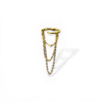 Sole Zincirli Halka Piercing