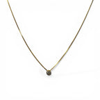 Leris Mini Tektaş Choker Kolye