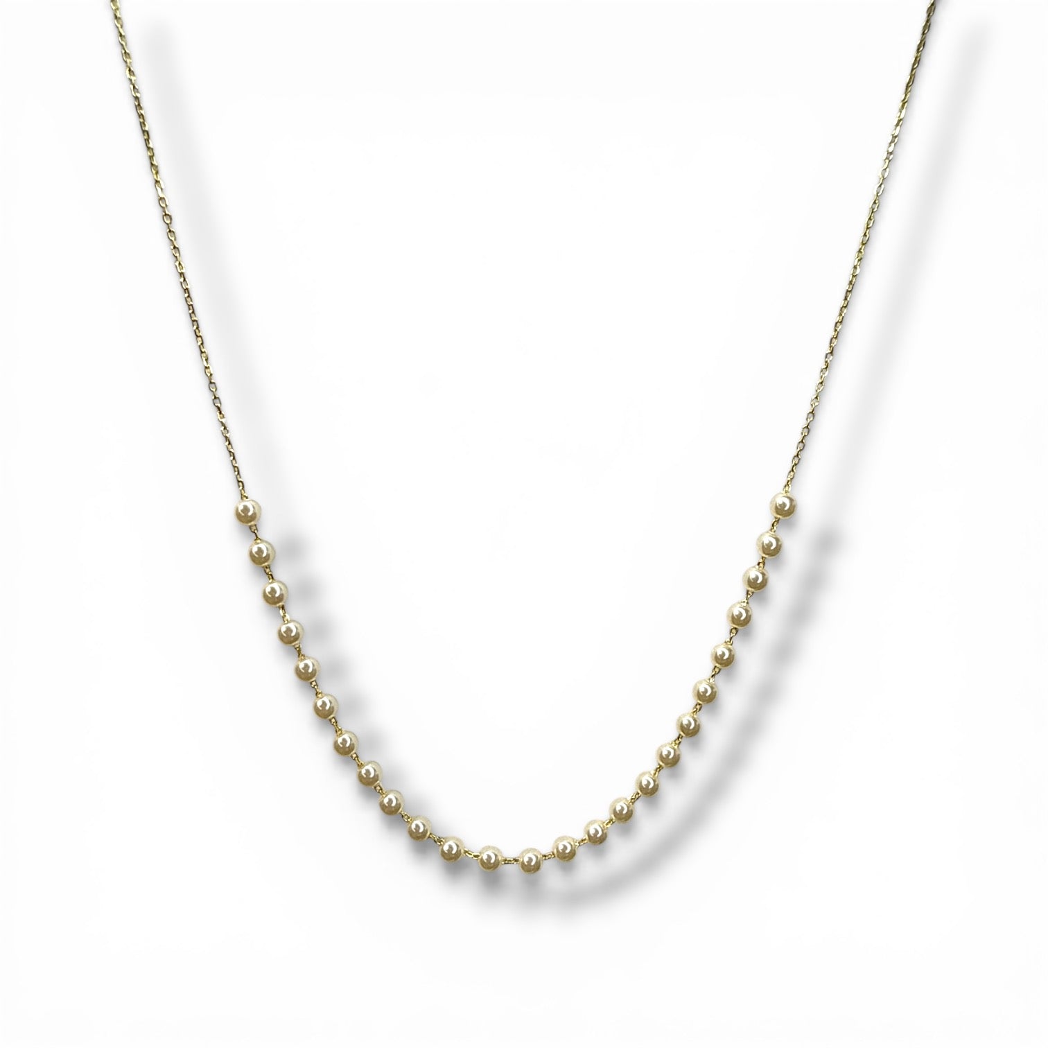 Leris Mini İnci Kolye