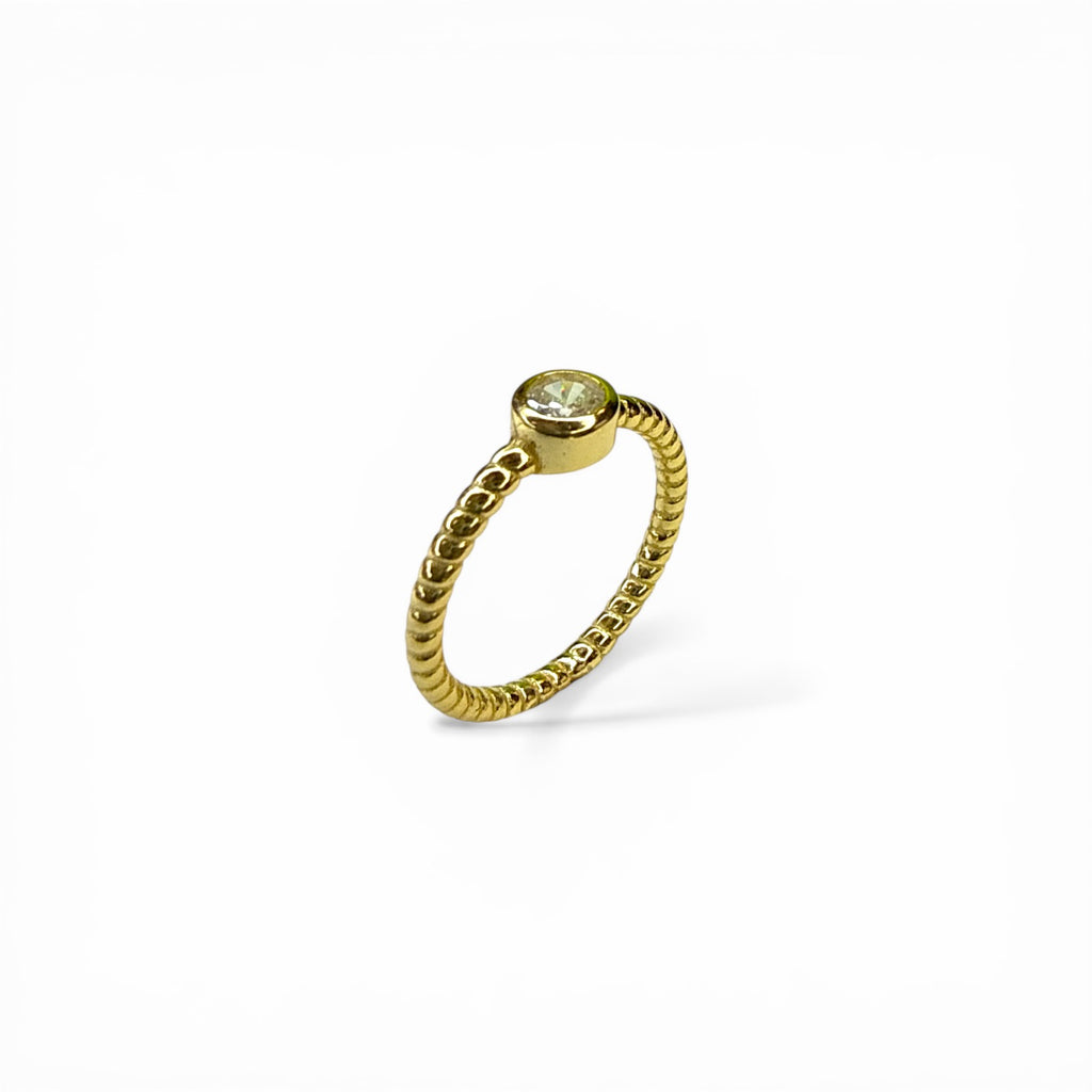 Leris Çıtır Tektaş Yüzük