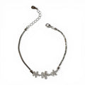 Leris Üç Çiçekli İtalyan Bileklik