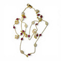 Opal ve Ruby Kolye 90 cm