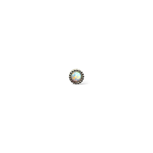 Sole Oval Opal Piercing