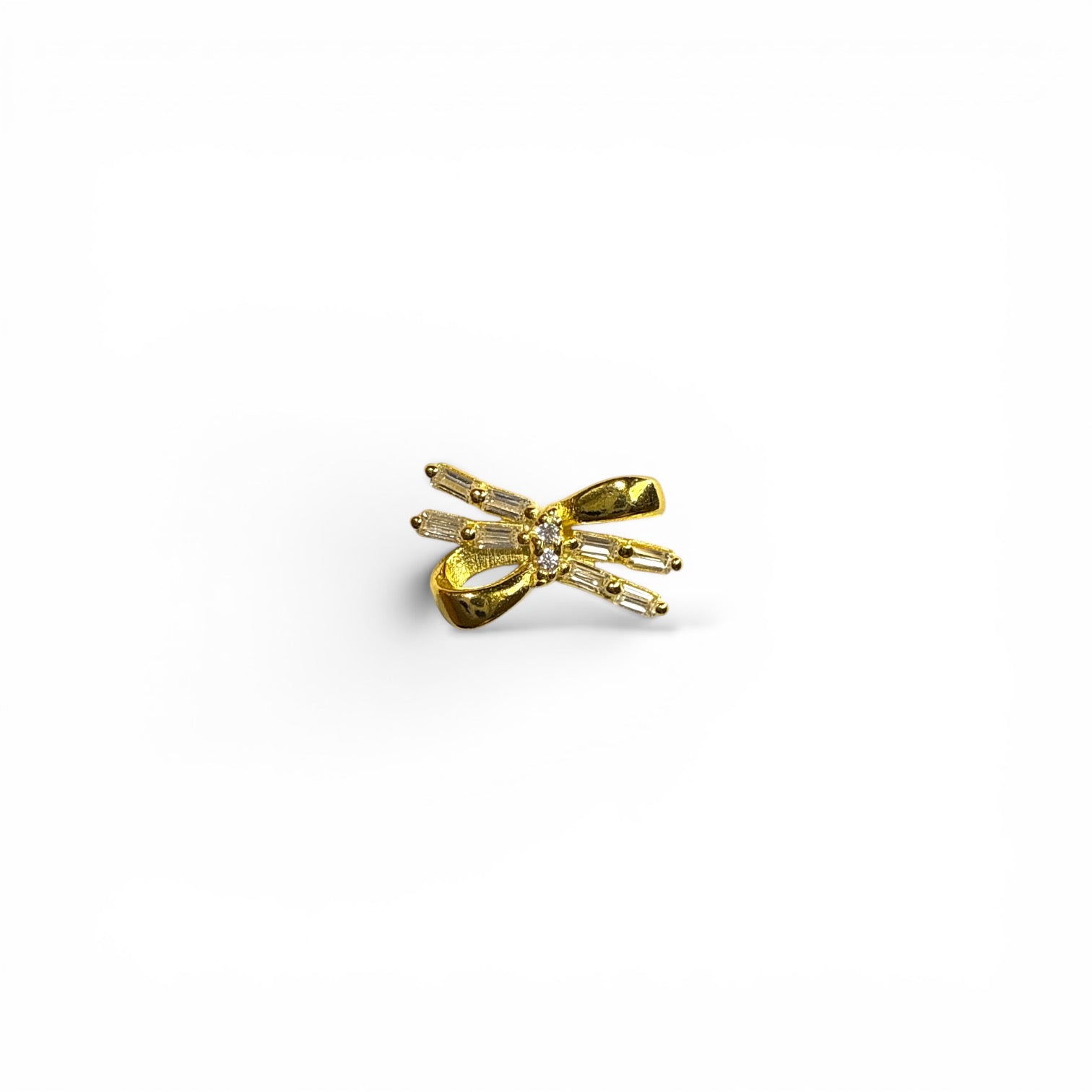 Aura Mini Ribbon Küpe