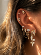 Aura Yaprak Piercing