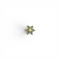 Aura Opal Çiçek Piercing