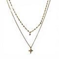 Sole İkili Sparkle Kolye