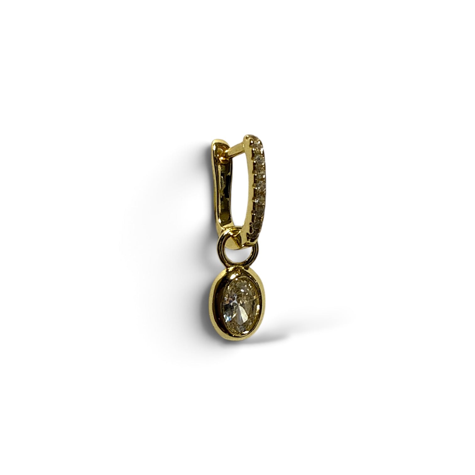 Sole Oval Küpe