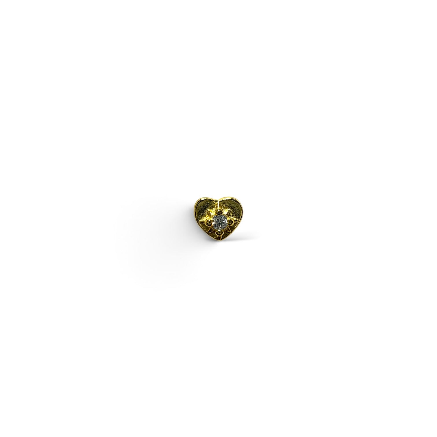 Sole Mini Kalp Piercing