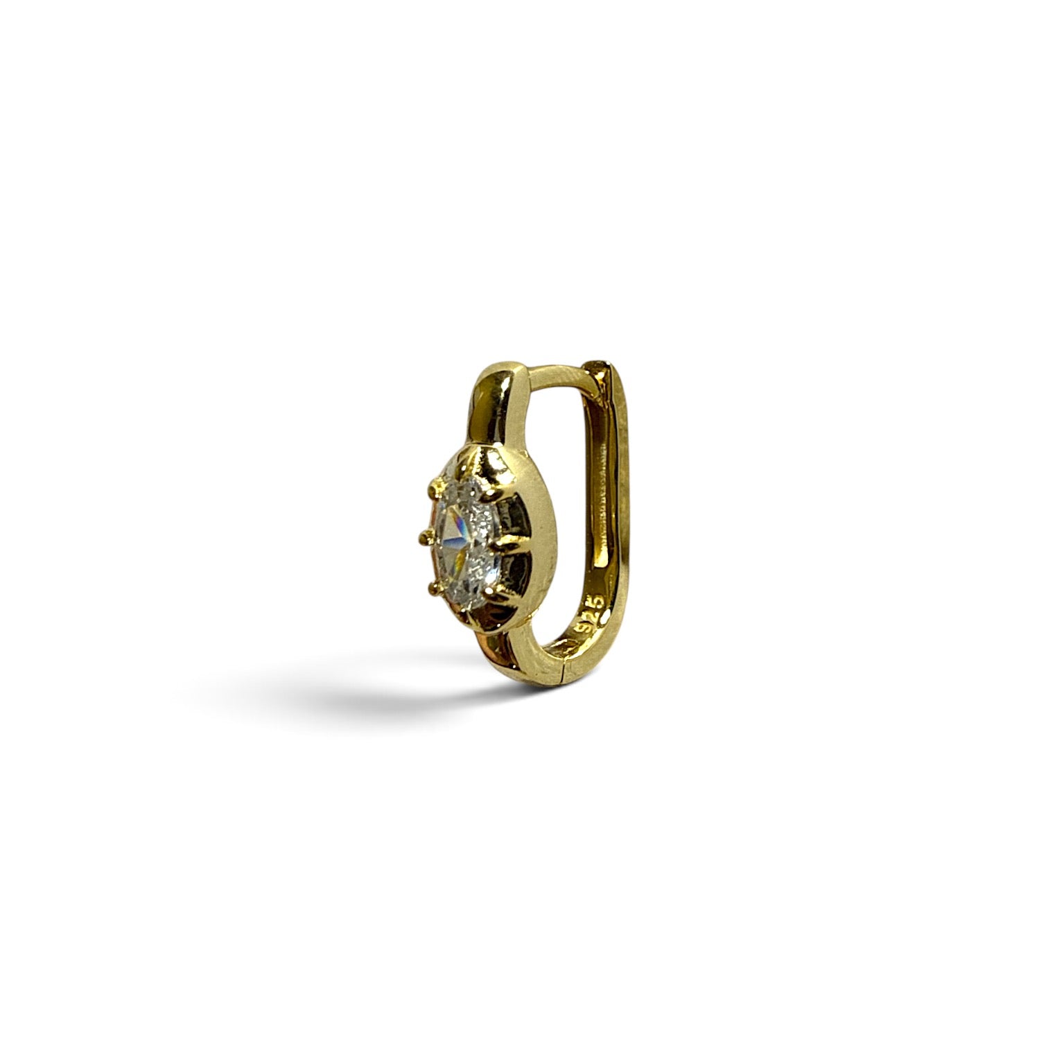 Aura Oval Küpe 2