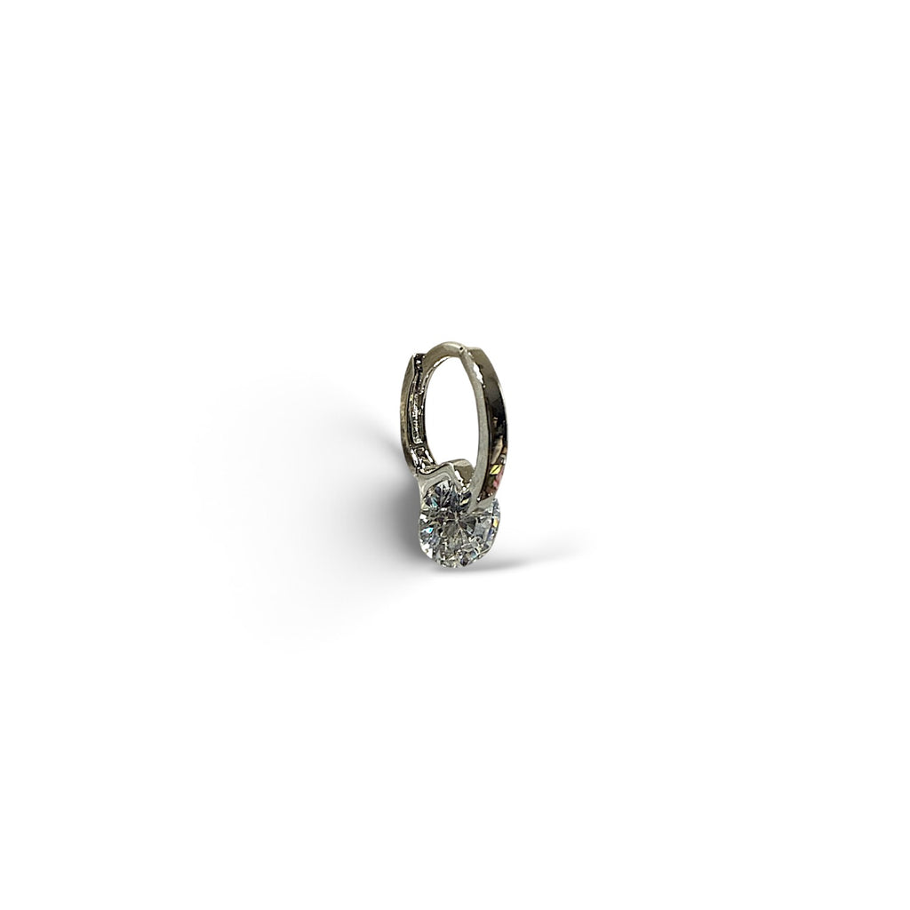 Sole Mini Kristal Halka Küpe