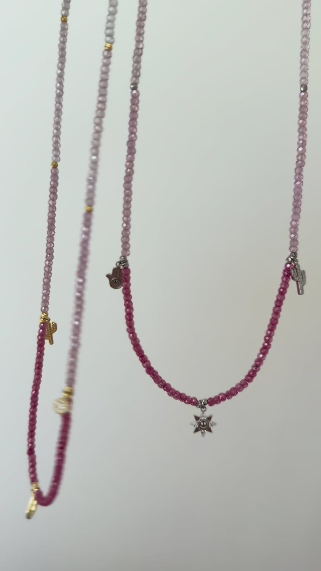 Sunny Kolye Kristal Pinky