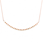 Kadın Gümüş Kum İncisi Yay Kolye 925 ayar