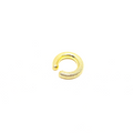 Kalın Mat Cuff 925 ayar gümüş sıkıştırmalı rose altın kaplama