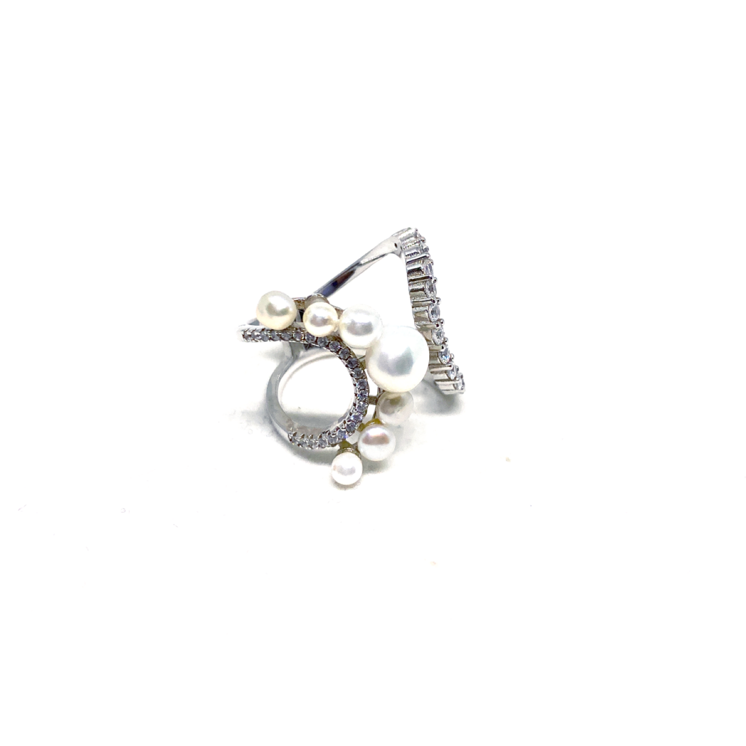 İncili Korse Yüzük