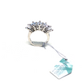 High Setting Five Stone Swarovski Ring
