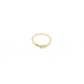 Mini Baguette Stone Stacking Ring