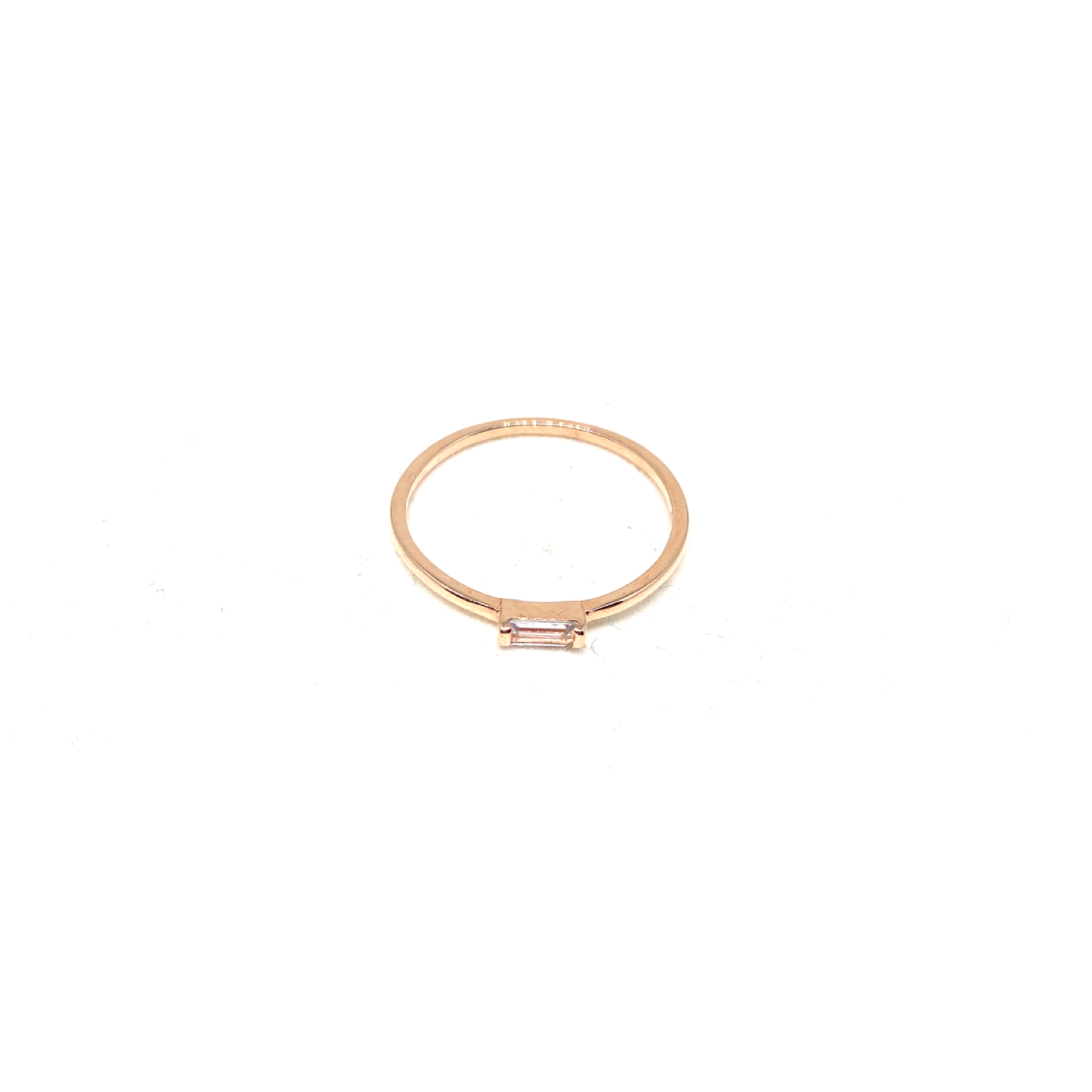 Mini Baget Taşlı Çıtır Yüzük