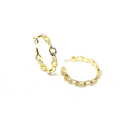 Chain Hoop Earrings